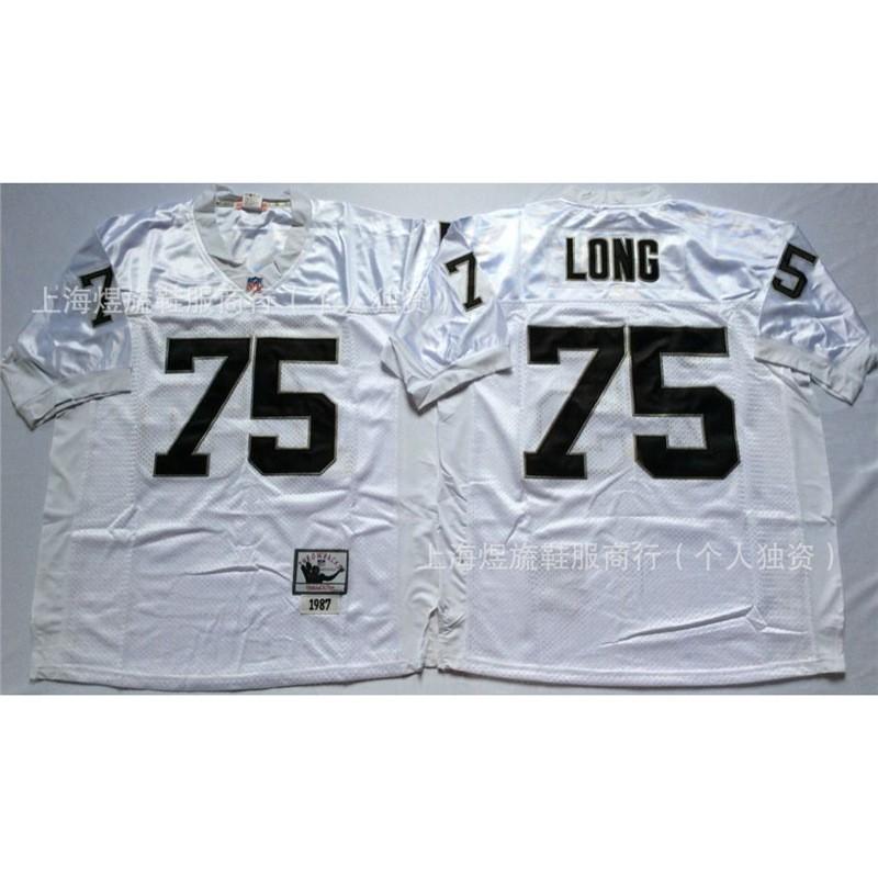 Retro Oakland Raiders Rugby Jersey Mens Embroidered NFL Style Sportswear Fan Apparel Size S-XXXL
