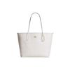 Město 33 Klasická logo taška Tote Dámská tote Křídově bílá CV976-IMXU5