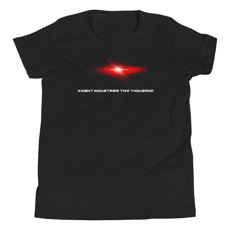 Knight Rider Youth T-Shirt: 80s Retro TV Show Tee 150