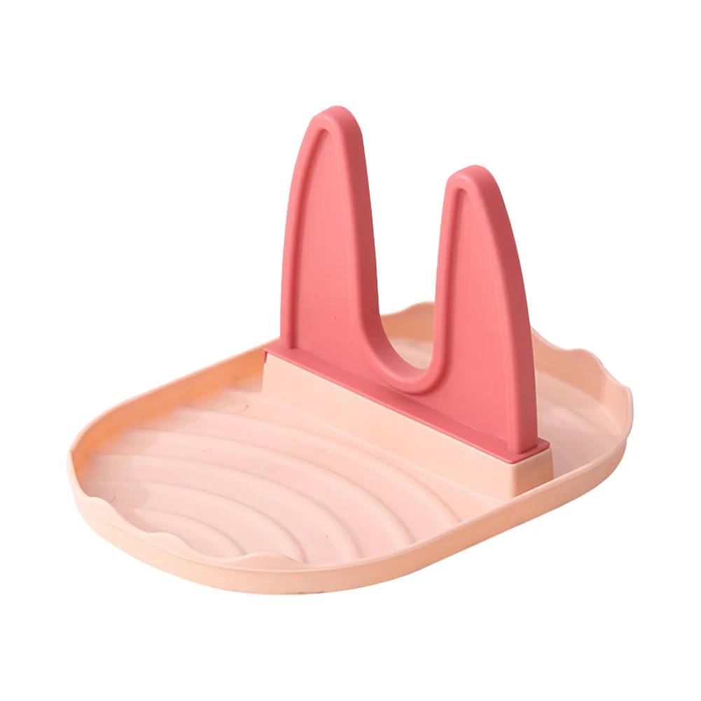Portacoperchi Supporto per Cucchiai Poggia Coperchi Porta Spatola Per Cucina Comodità Utensili Strumenti Accessori Organizzatore per Fornello