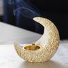 Artistic Moon Incenses Burners High Temperatures Resistant, Enhances Aesthetic Appeal Living Room Bedrooms