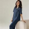 Women's Summer Cotton Short Sleeve & Long Pants Casual Home Wear