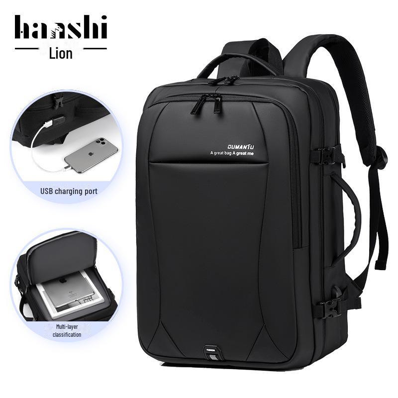 High-End Waterproof Unisex Fashion Backpack for Travel, Business, and School