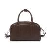 Leather women's bag Boston pillow bag autumn and winter new vegetable tanned leather handbag women's casual messenger bag shoulder bag
