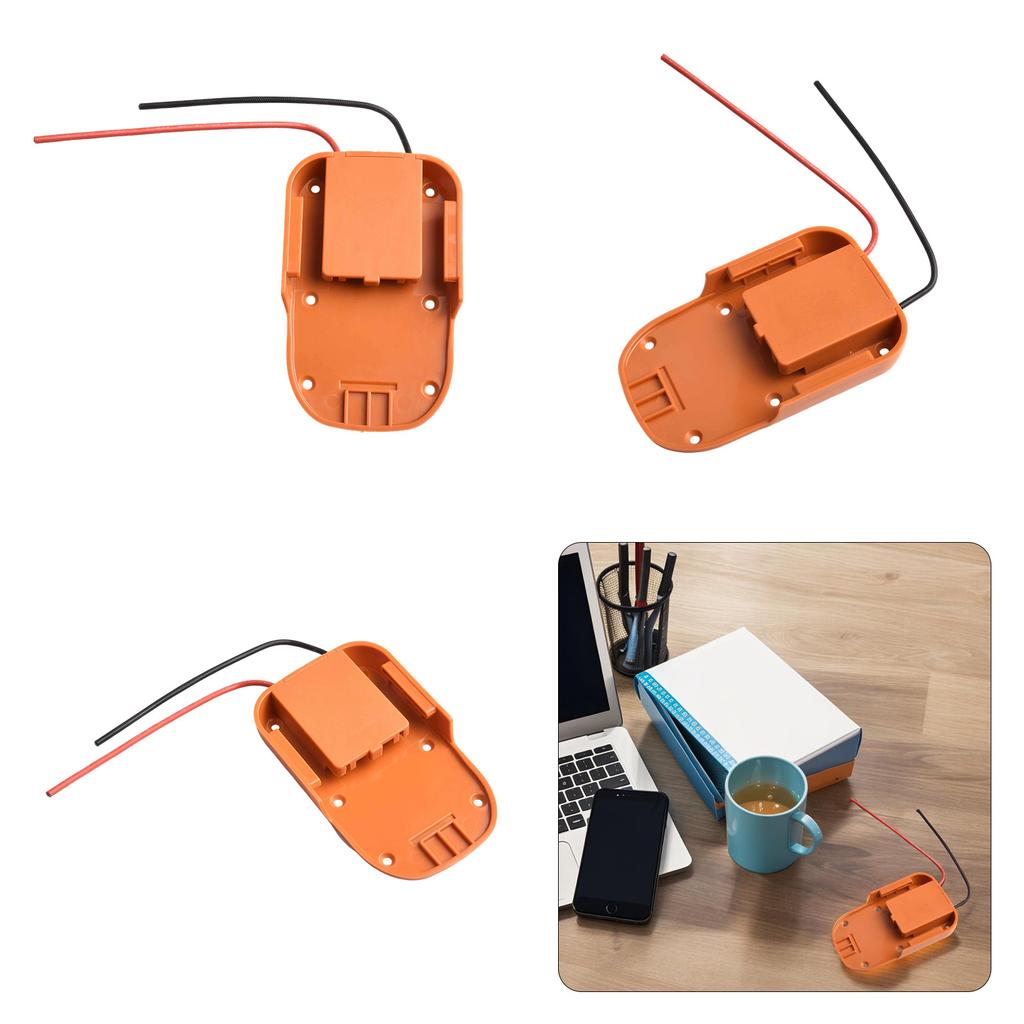 For Battery Replacement Battery Adapter Burr-free Design Easy Installation Long-lasting Use For RIDGID 18V Connectors