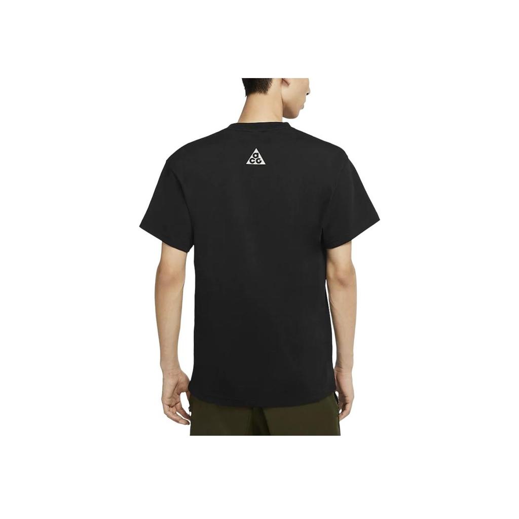 Nike ACG Series Sunrise Vortex Crew Neck Short Sleeve T-Shirt Men Tops Black CV1543-011