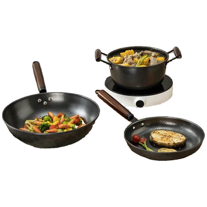 AMD Meisai Forged 3-Piece Cookware Set