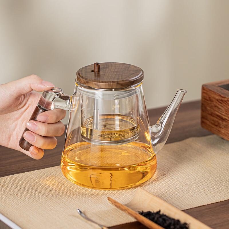 BaQianXing Glass Tea Infuser Teapot
