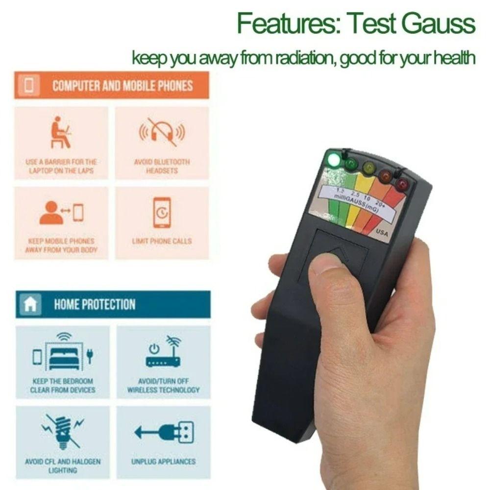 EMF Detection EMF Meter Professional Paranormal Equipment Tester Scientific Research