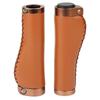 Cover Lock Bar End Bike Retro Grips Bike Grip Cover Bike Cowhide Grips Bicycle Handle Grips