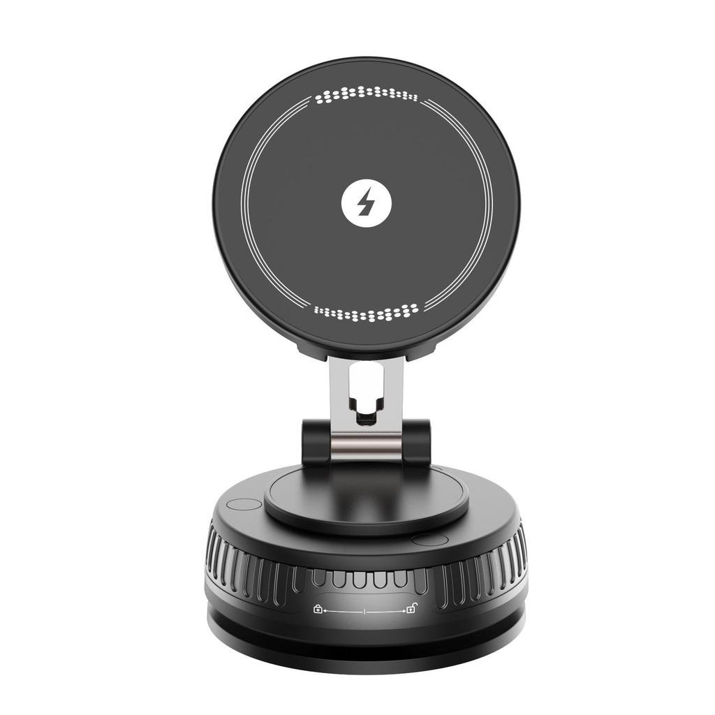 Universal Magnetic Wireless Charging Phone Holder for Car Console