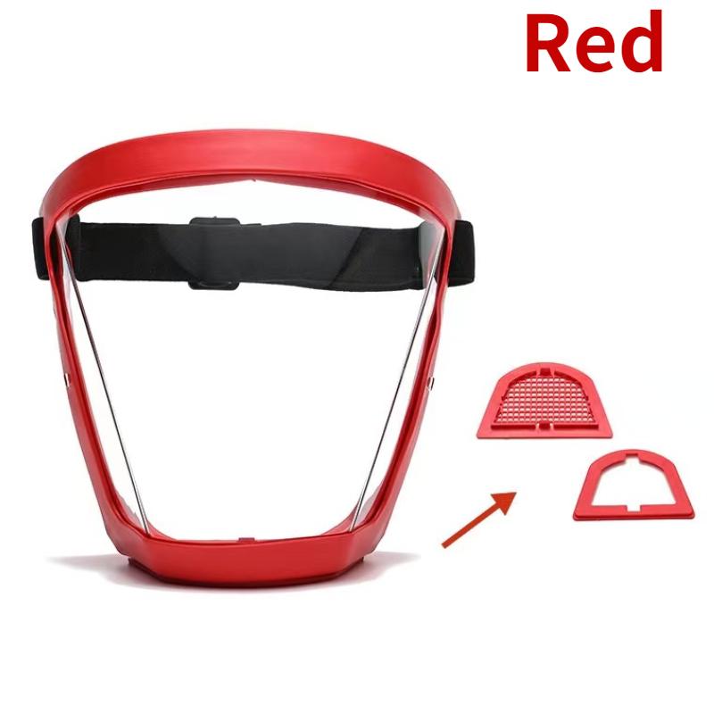 Transparent Full Face Shield Super Protective Mask Facial Anti-fog Head Cover Work Protection Glasses Security Mask