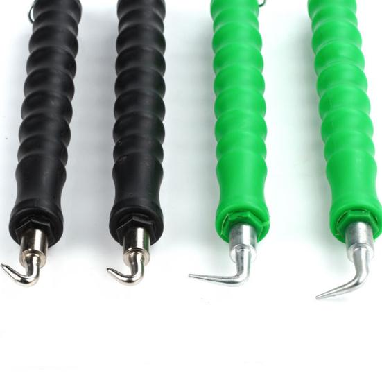 Semi-Automatic Rebar Tying Tool Wire Knotting Pliers Straight Pull Bar Binding Hook Construction Site Rebar Wire Winding Tool