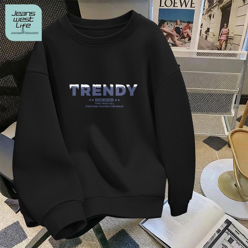 JEANSWEST LIFE Men s 2026 American High Street Pullover Sweatshirt 3XL