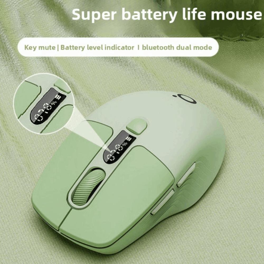 2.4G Laptop Wireless Mouse Rechargeable Ergonomic Mouse Lightweight Wireless Bluetooth Mouse  PC