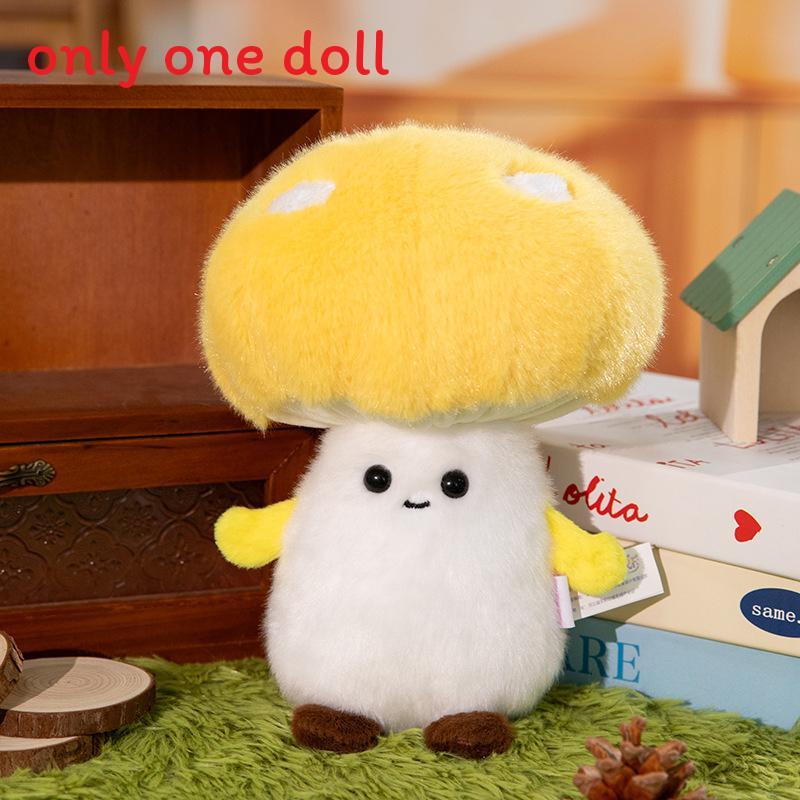 Peluche Fungo Fluorescente Comfort Notturno Per Bambini Decorazione Camera da Letto Bambini