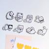 Creative Cat Fridge Magnets Sticker Cute Cartoon Acrylic Cat Stickers Kawaii Animal Stationery Diy Accessories Decoration Gift