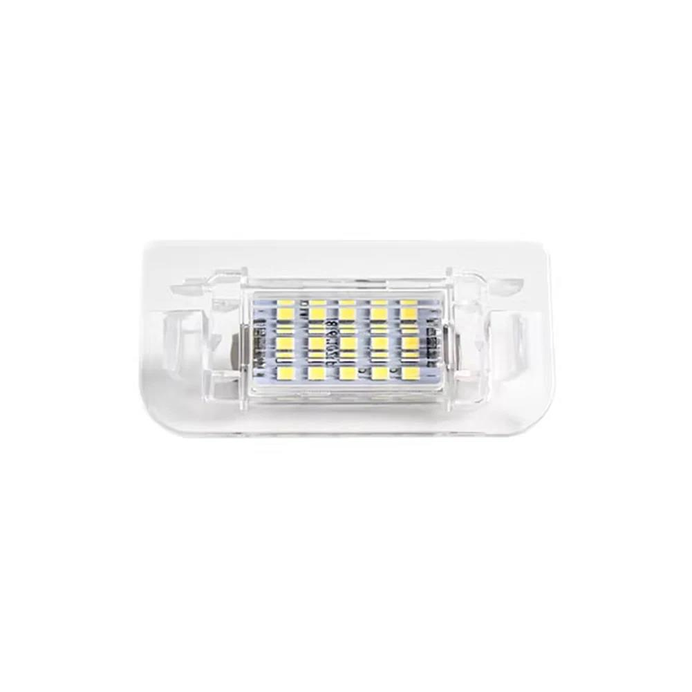 For Mercedes Benz B-Class W242 W246 2011-2019 A2468201566 1/2PCS 15SMD Car LED License Number Plate Light Canbus Error Free License Plate Lights 2
