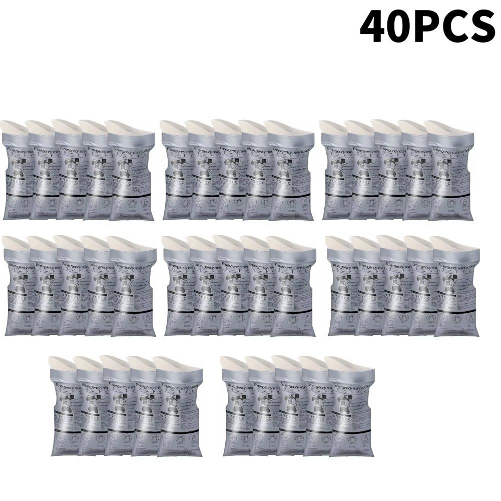 50-1PCS Camping Pee Bags Outdoor Emergency Urinate Bag Disposable Travel Mobile Toilet Portable Urinal Bag for Female Baby Male