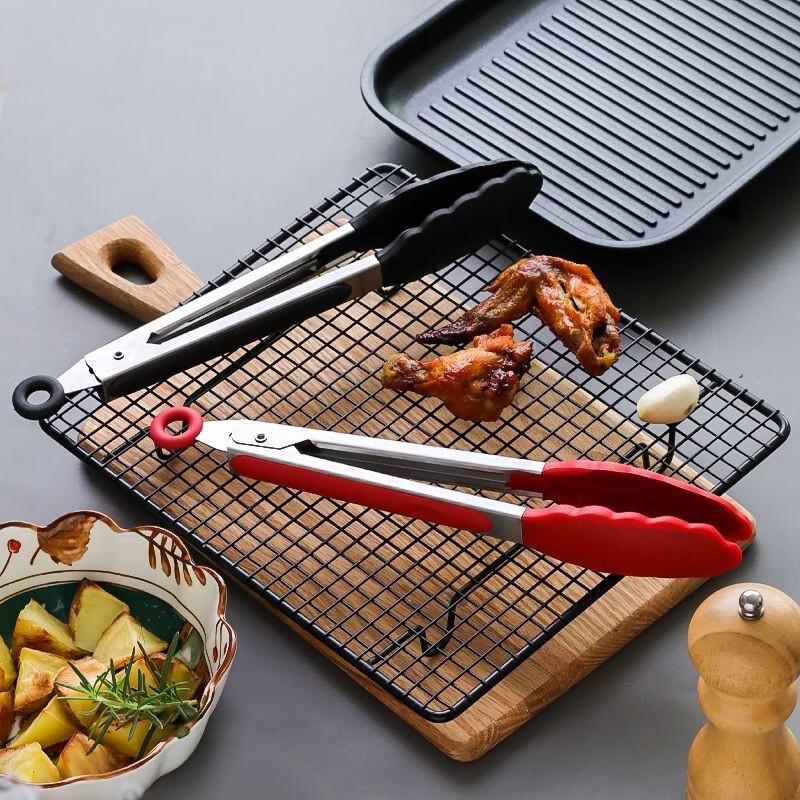 SMVP Silicone Food Tongs