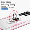 For Samsung Galaxy S24 Ultra Case Military Grade Ring Kickstand PC + TPU Phone Cover