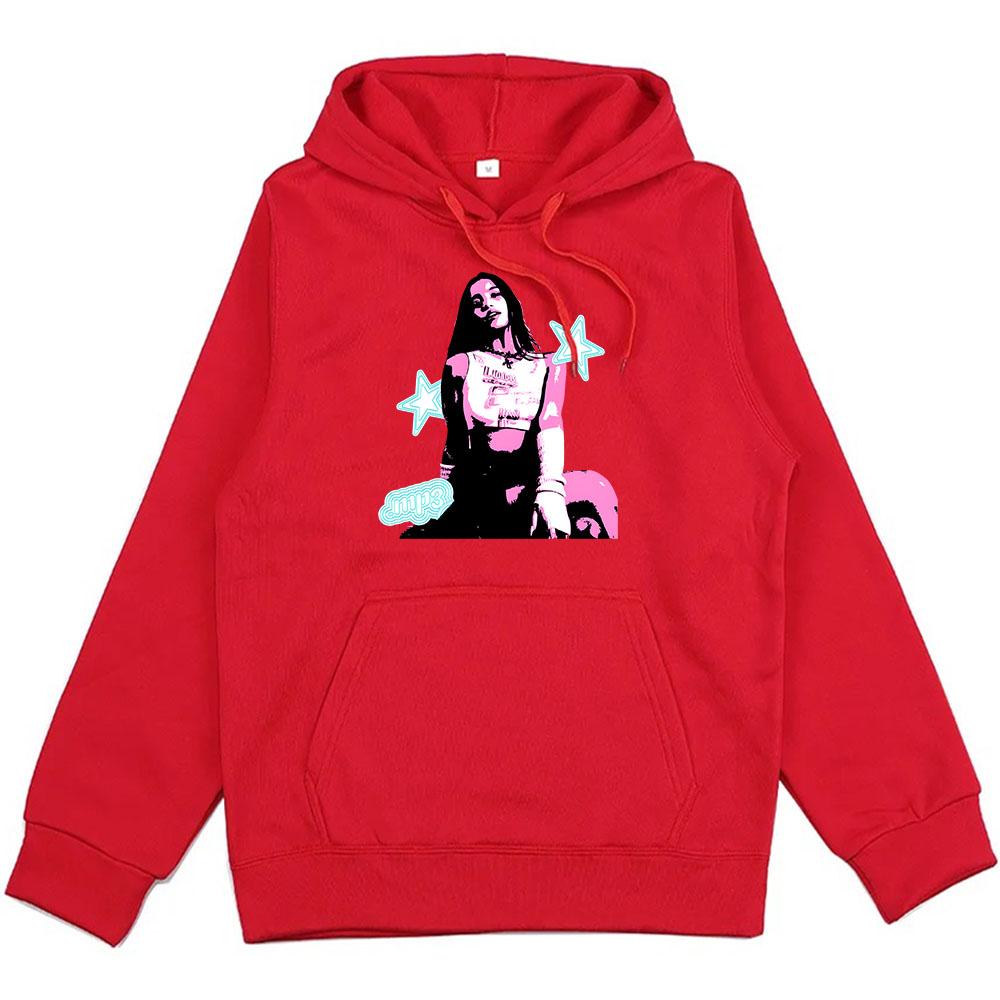 Singer Graphic Women Hoodies  Emilia Mernes MP3 Tour Sweatshirts Winter Long Sleeve Unisex Streetwear Printing Clothes
