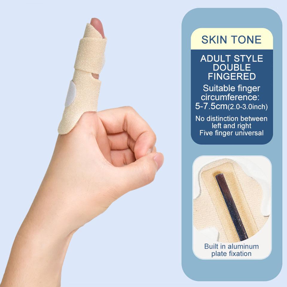 

Adjustable Settings Finger Fixing Splint Straighten Brace Pain Relief Trigger Sprain Dislocation Fracture Finger Splint Corrector Support