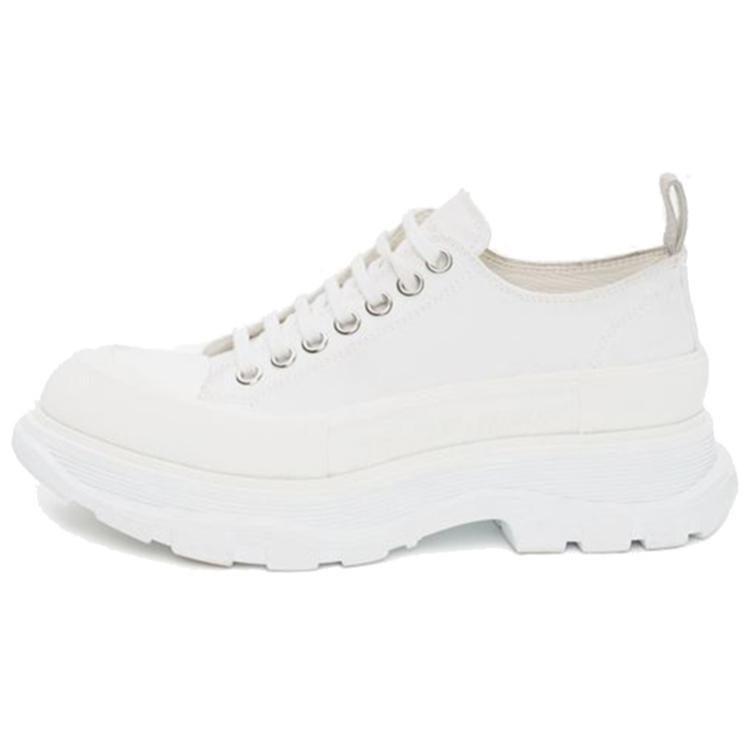 Alexander McQueen Tread Slick Low Lace Up 'White' Women's 611705W4L329000