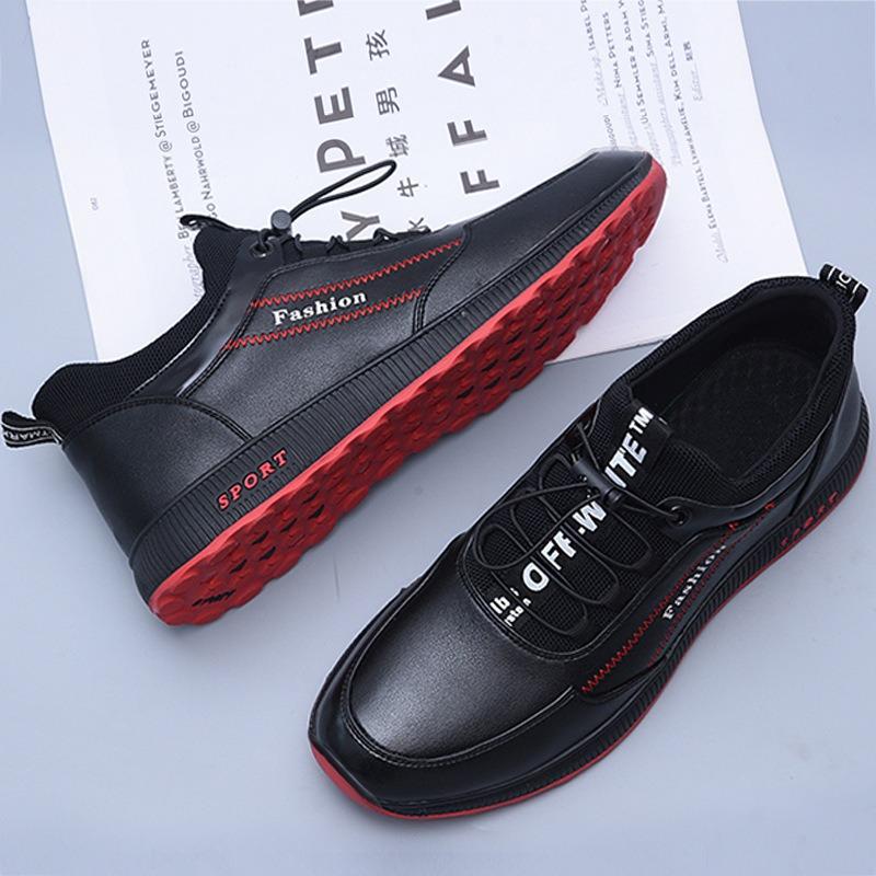 Casual Shoes Men's New Breathable Comfortable Lightweight Sports Shoes Leather Shoes Trendy Shoes Sneakers Men's Shoes