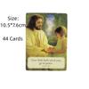 Loving Words From Jesus Oracle Cards A 44 Tarot English Visions Divination Deck Borad Playing Games 10.4*7.3cm
