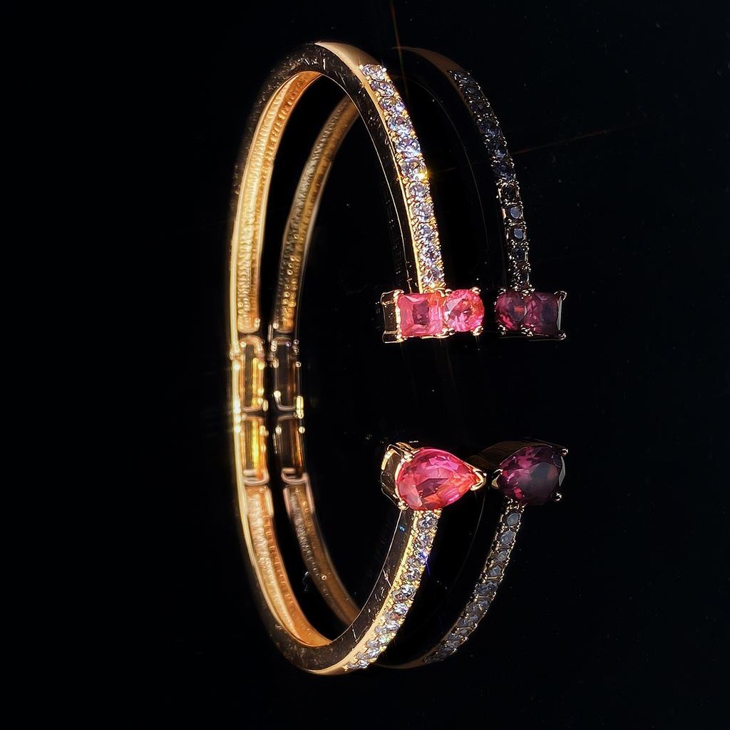 New Style Elegant Stone-filled Women's Fashionable and Versatile Fresh and Sweet Accessory Bracelet
