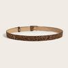 Waist Belt Cowgirl Leopard Print Waist Belt Stylish Retro Waistband for Dress