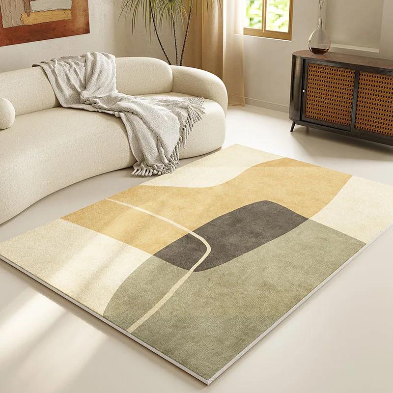 Living Room Carpet Irregular Shape Floor Mats Bedroom Bedside Mat Decoration Home Fluffy Plush Thickened Soft Shaggy Area Rug