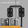 Stainless Steel Door Lock No-drill Safety Barrel Bolt Non Perforated Buckle  Bathroom Doors