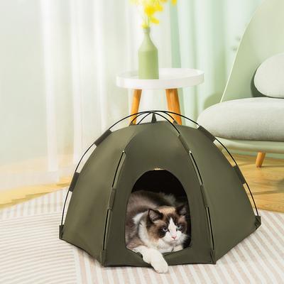 New Kennel and Cat Nest Tent Spring and Summer Mat Breathable Pet House Dog and Cat Comfortable Tent