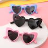 Kids Love Heart Shaped Sunglasses Vintage Baby Boys Girls Love Frame Sun Glasses Oculos De Sol Uv400 Street Beat Baby Girls Glas