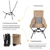 Outdoor Folding Aluminum Moon Camping Chair