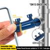 Broken Pipe Thread Extractor for 1/2-3/4-1inch DN15/20/25 Pipes Thread Removal Tool for Broken Threads In Faucets/Angle Valves