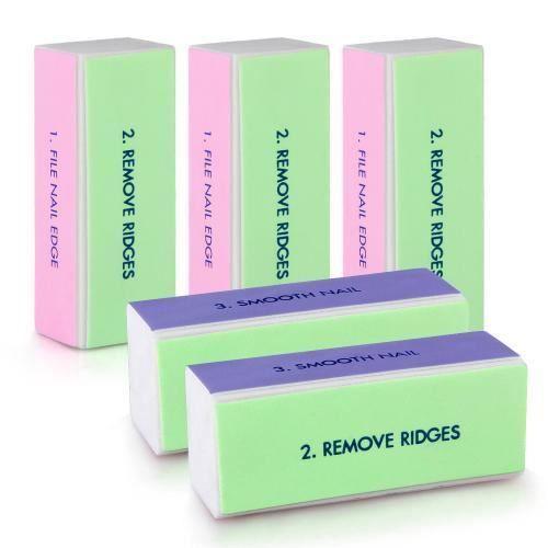 Bloc Polissoir Ponçage Polissage Lime Pour Nail Art Manucure