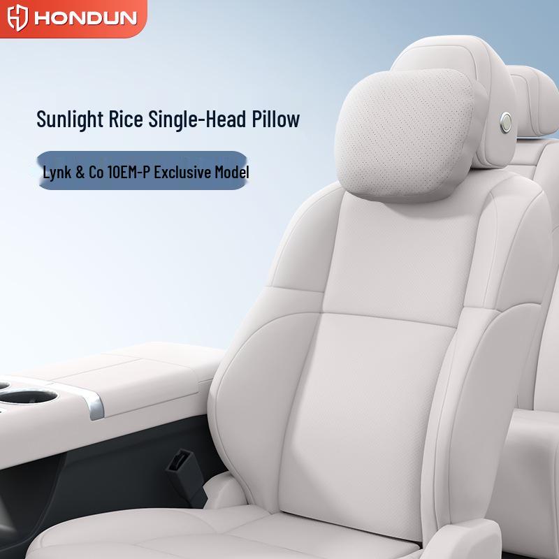 Lynk & Co 10 EMP Headrest Lumbar & Neck Support Pillow - Full Car Interior Protection