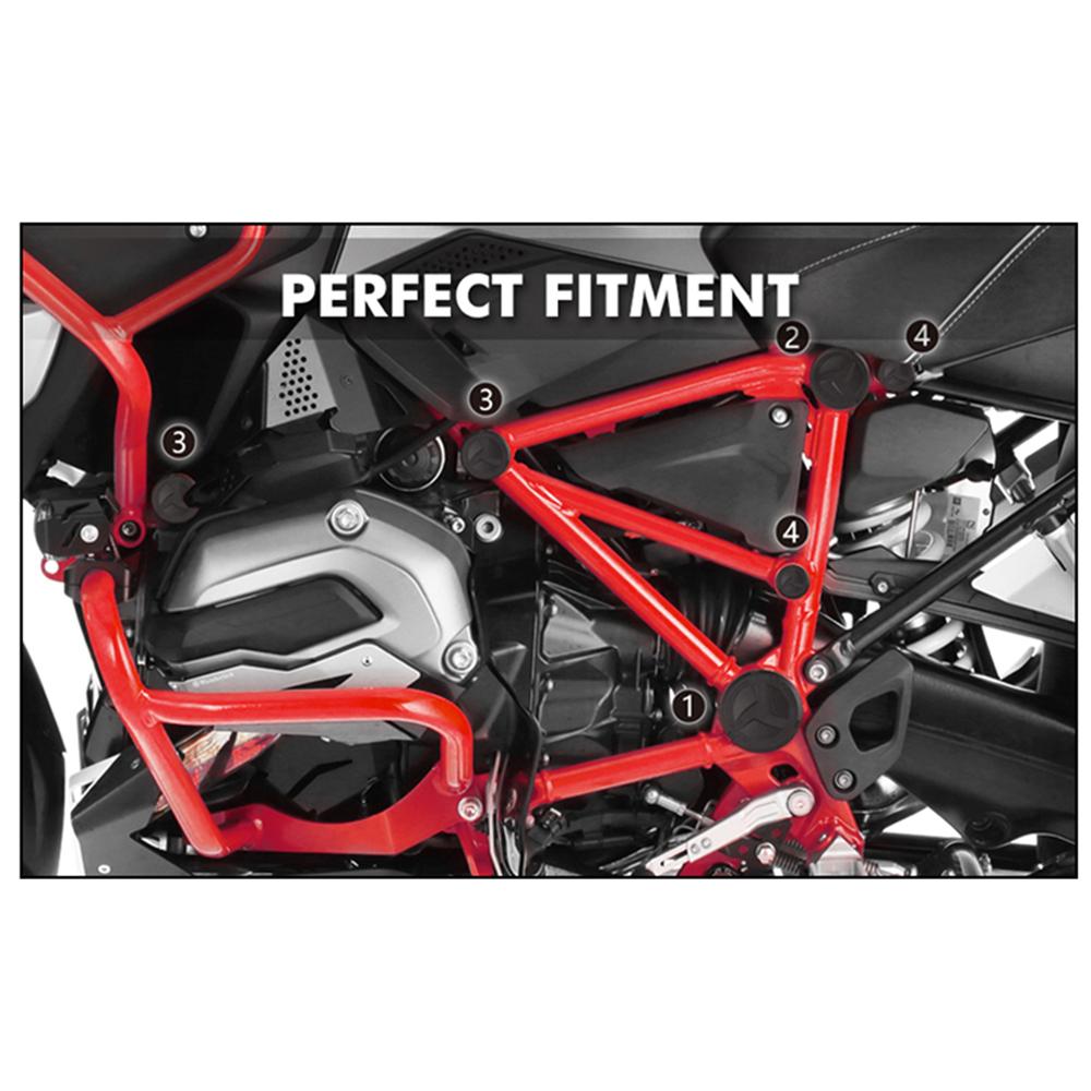 11PCS Motorcycle Frame Hole Cover Caps Plug For BMW R1250GS Adventure 2018-2025 R1200GS R 1200 GS Adventure 2014-2018 R 1250 GS