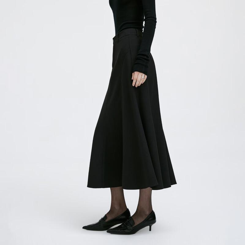 Giovanni Valentino Women's A-Line Midi Skirt