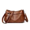 2026 New Large Capacity Multi-layer Women's Soft Leather Mom Versatile Fashion One Shoulder Crossbody Women's Bag