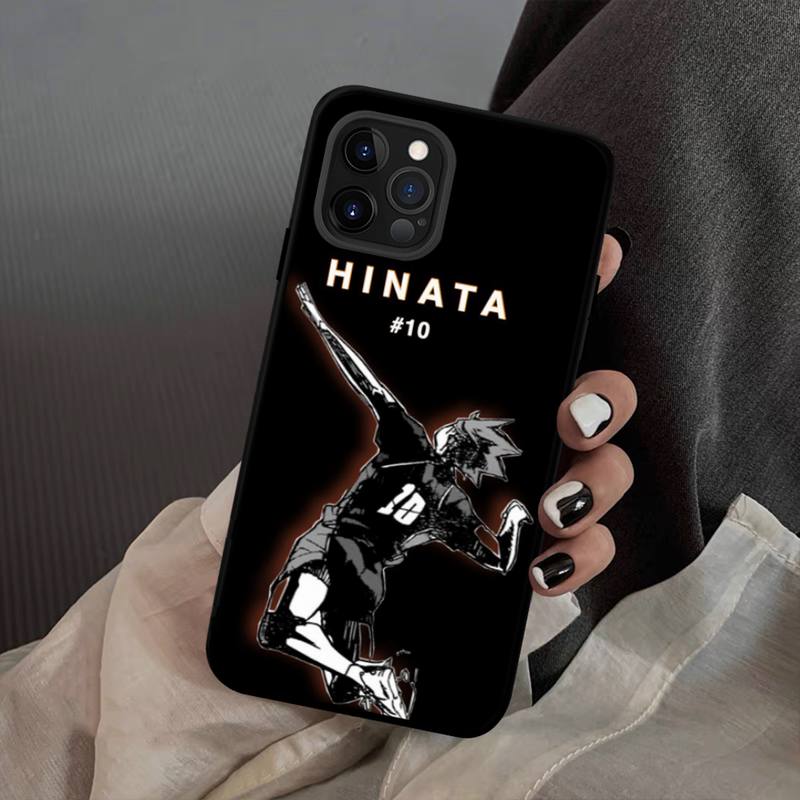 

Черный чехол для телефона Haikyuu с волейболом, мягкий силиконовый чехол для iphone 14 13 12 11 Pro Mini XS MAX 8 7 6 Plus X XS XR iphone 11 pro