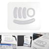 2 Sets Curved Edge Mouse Feet Mouse Glide Skates For - G Pro Wireless Mouse Pads Smooth White