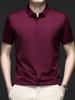 Men's Summer Ice Silk Non-Iron Short-Sleeve Business Shirt