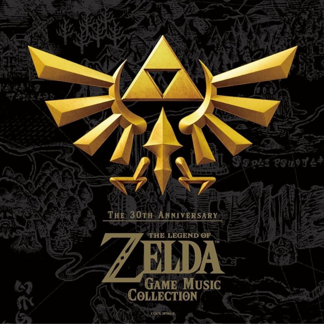 The Legend of Zelda 30th Anniversary Edition Game Music Collection Box with 16 interchangeable jacket (2-disc set) [Deluxe designs]