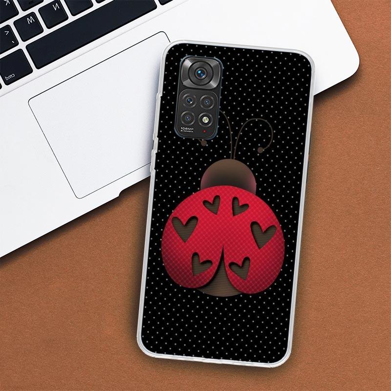 Pouzdro na telefon Xiaomi Redmi Note 13 12 12S 11 11S 10 10S 9 9S 11T 11E Pro Plus 8 8T 7 + Coque Cover