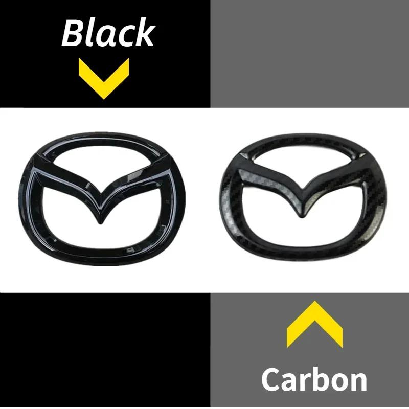 2025 Gorący 1 szt. Naklejka na przedni bagażnik ABS do Mazda Axela Atenza CX4 CX5 CX-5 Tylny emblemat na klapę Bagażnika Zamiennik Odznaka Nowy Zewnętrzny Auto De