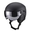 OnePiece Ski Helmet with Builtin Reflective Visor ImpactResistant PC Shell Expanded